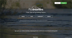 Desktop Screenshot of flydreamers.com